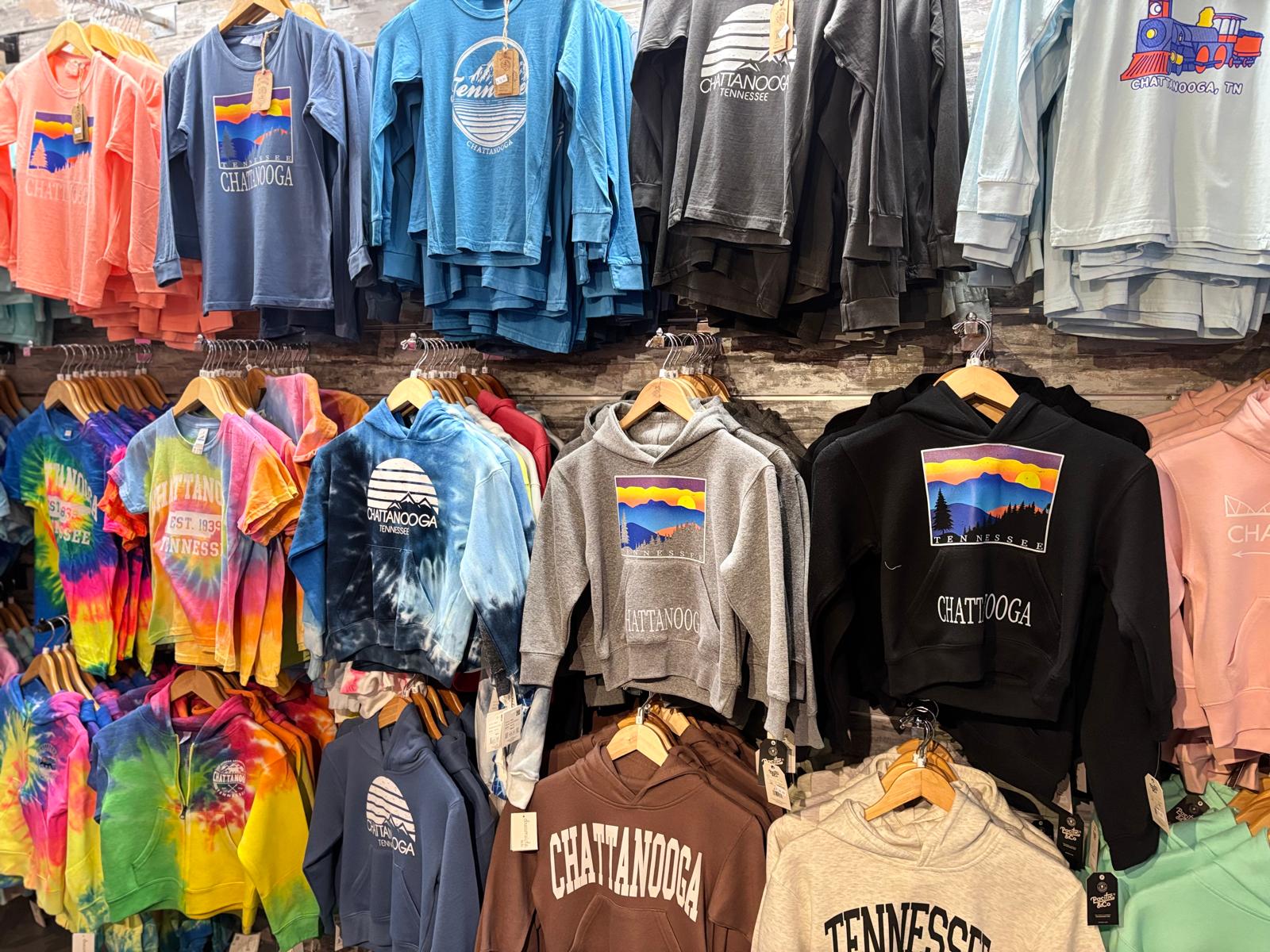 Chattanooga apparel — tees and hoodies